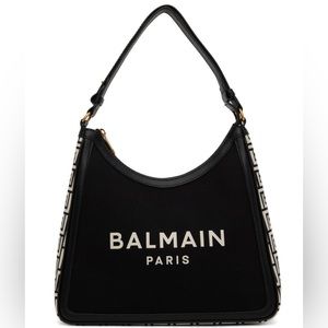 Balmain, Black B-Army Bag.